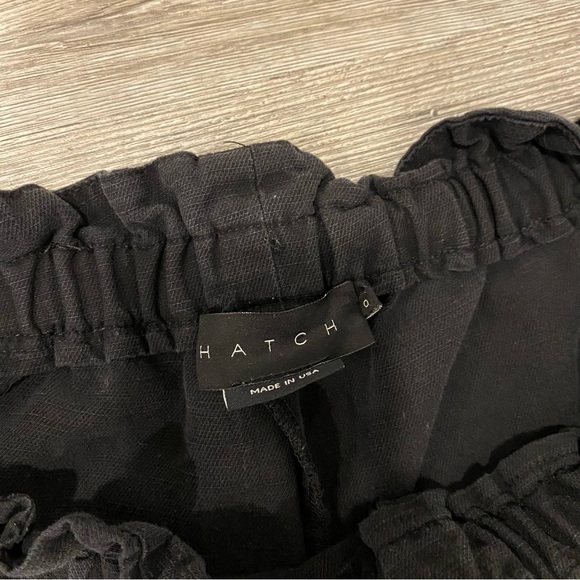 HATCH Maternity Lula Shorts in black sz 0 - Picture 10 of 11